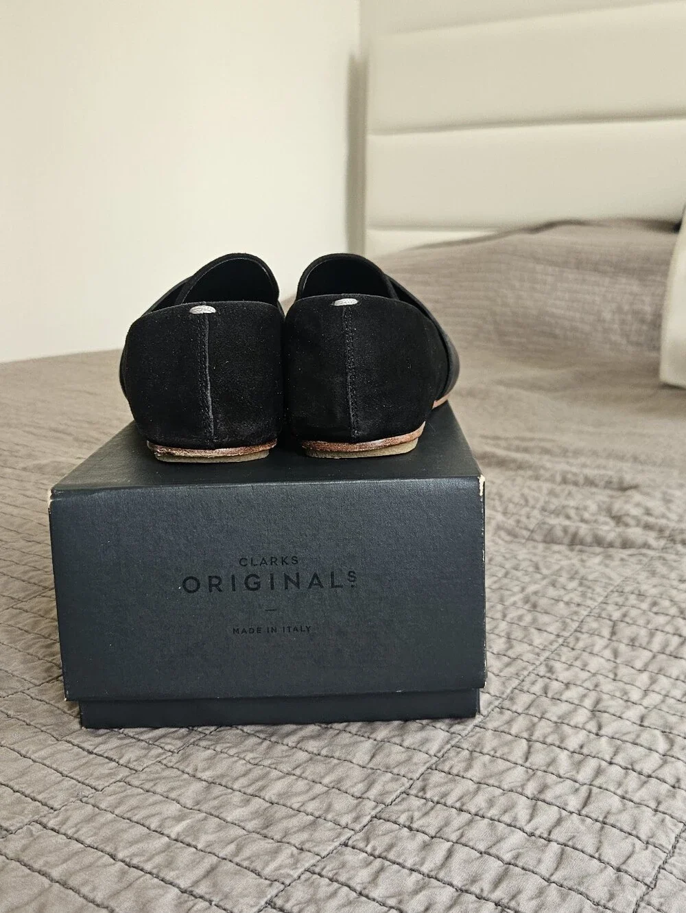 Clarks Black Suede - Margot Loafer